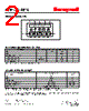 HRF-AT4510 Datasheet HTML 2Page - Honeywell Solid State Electronics Center 