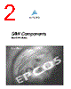 B3863 Datasheet HTML 2Page - EPCOS 