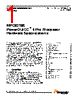 MPC8378E Datasheet HTML 1Page - FREESCALE 