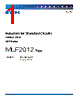 MLF2012DR10KT Datasheet HTML 1Page - TDK Electronics 