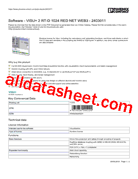 2403011 Datasheet PDF - PHOENIX CONTACT