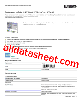 2403499 Datasheet PDF - PHOENIX CONTACT