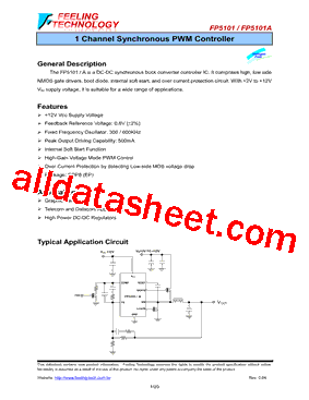 FP5101 Datasheet PDF - Feeling Technology Corp.
