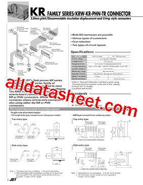 04KR-6H-P Datasheet PDF - JST Mfg. Co., Ltd.