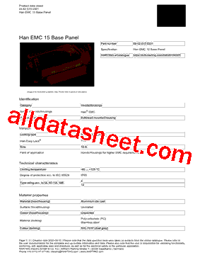 09620150301 Datasheet PDF - HARTING Technology Group