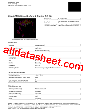 09620061205 Datasheet PDF - HARTING Technology Group