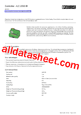2403160 Datasheet PDF - PHOENIX CONTACT