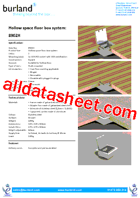 8902H Datasheet PDF - Burland Technology Solutions