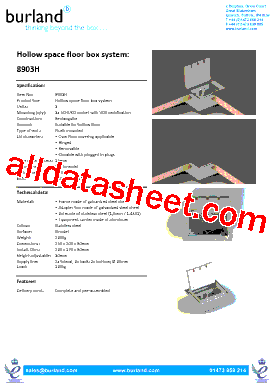 8903H Datasheet PDF - Burland Technology Solutions
