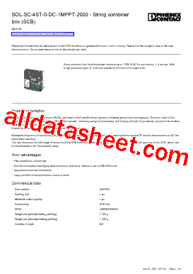 2403334 Datasheet PDF - PHOENIX CONTACT