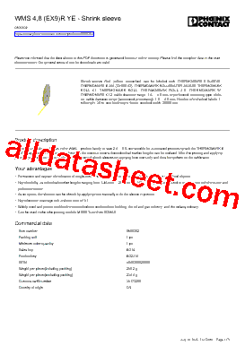 0800302 Datasheet PDF - PHOENIX CONTACT