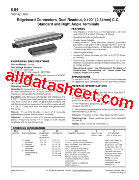 EB412R30 Datasheet PDF - Vishay Siliconix