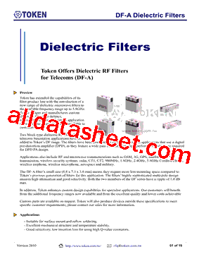 DF23R1480S40C Datasheet PDF - Token Electronics Industry Co., Ltd.