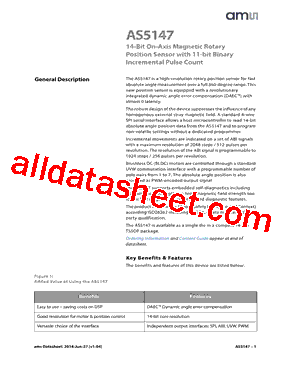 AS5147 Datasheet PDF - ams AG