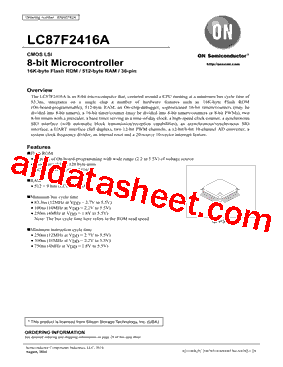 ENA0782A Datasheet PDF - ON Semiconductor