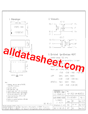 XFATM6TH1 Datasheet PDF - XFMRS Inc.