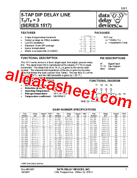 1517-40C Datasheet PDF - List of Unclassifed Manufacturers